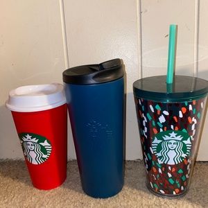 Starbucks cups , 5$ each